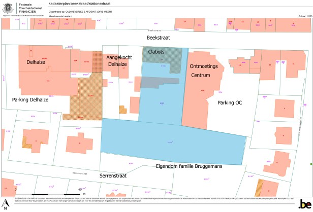 kadasterplan beekstraat
